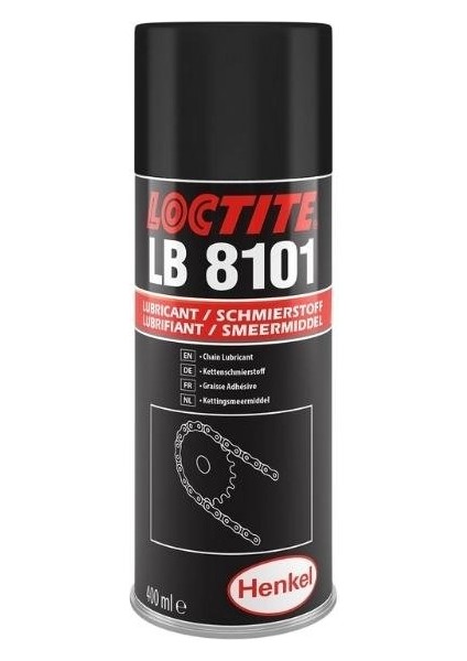 Loctıte Lb 8101 Suya Dayanıklı Zincir Yağlayıcı Sprey - 400 Ml. (2 Adet)