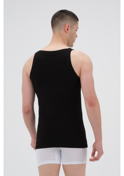 Erkek Pamuklu Süprem Penye Slim Fit Sporcu Likralı Atlet 6'lı -1007 fiyatları