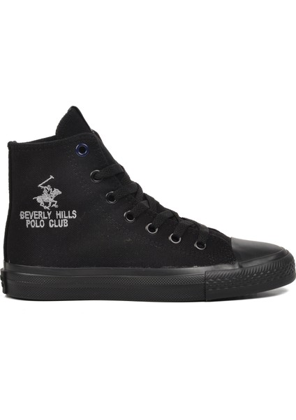 PO-30085 Siyah Hi Sneaker