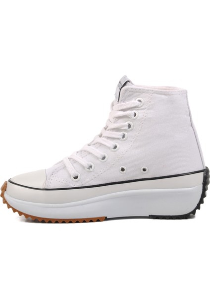 PO-30100 Beyaz Hi Sneaker fiyatları