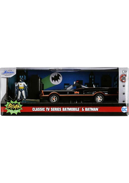 1:32 Batman Figürlü Batmobile Model Arabalar - Classic Tv Series Batmobile Batman indirimleri