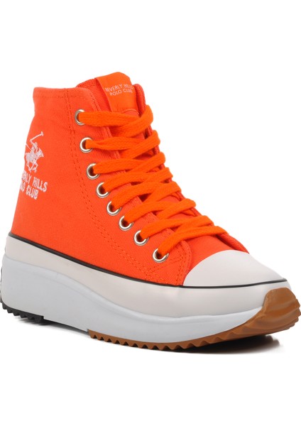 PO-30100 Turuncu Hi Sneaker modelleri