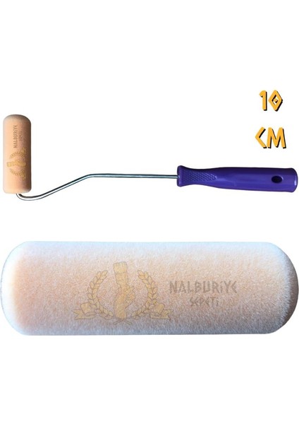 Sünger Üstü Kadife Parmak Rulo Takım - 10 cm