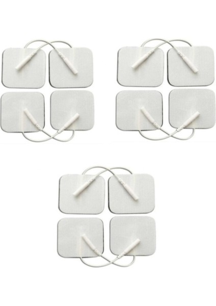 Yapışkanlı Elektrod Pedi 5x5 cm, 3'lü Paket, Türkiye Menşei