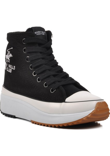 PO-30100 Siyah Hi Sneaker