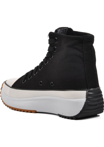 PO-30100 Siyah Hi Sneaker