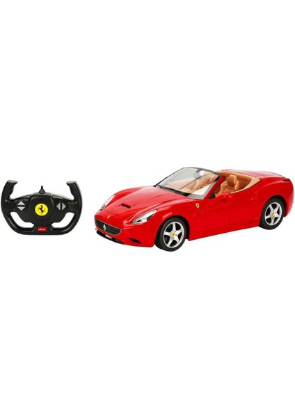 1:12 Ferrari California Uzaktan Kumandalı Işıklı Araba - Kırmızı