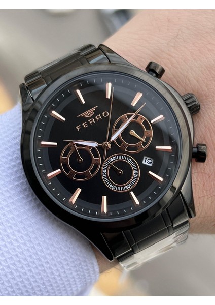 Iç Fonksiyonları Aktif Chronograph 30 mt Su Geçirmez Erkek Kol Saat XF0028