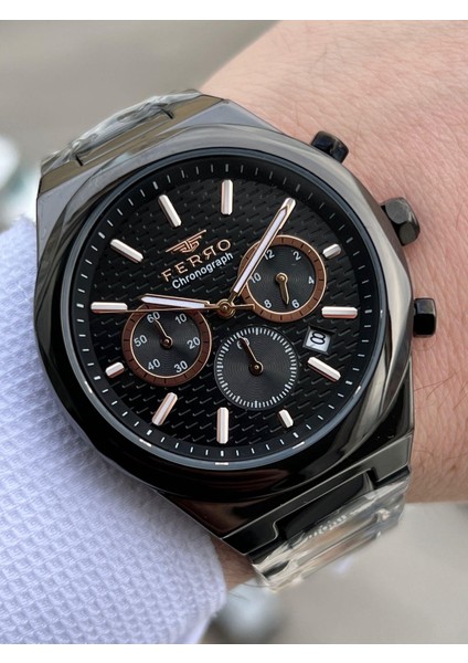 Iç Fonksiyonları Aktif Chronograph 30 mt Su Geçirmez Erkek Kol Saat XF0027