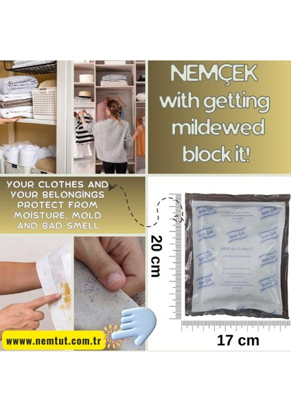 Nemçek Nem Alıcı  Rutubet ve Küf Önleyici ( 2 paket)