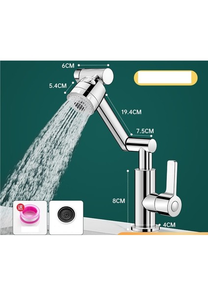 Ev Şanslı Kedi Lavabo Tek Soğuk Su Musluğu (Yurt Dışından)