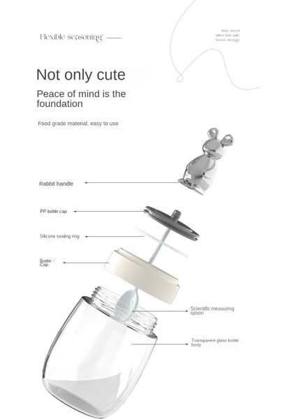 Ev Mutfak Masaüstü Döner Baharat Kutusu Kombinasyonu Seti Dört Şişe Baharat Kutusu Mühürlü Şişeler (Yurt Dışından) fiyatları