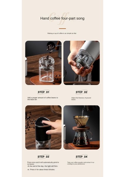 Manyetik Elektrikli Kahve Çekirdeği Öğütücü (Yurt Dışından) fırsatları