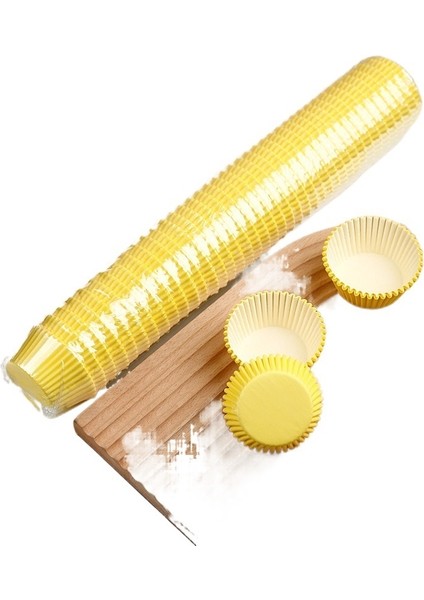 Tek Kullanımlık Su Geçirmez, Yağa Dayanıklı ve Isıya Dayanıklı Gıda Sınıfı Kek Kağıt Bardaklar 1000 Adet (Yurt Dışından)