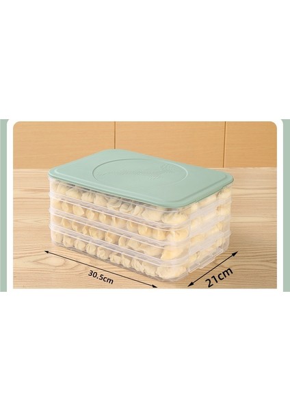 Dört Kutu ve Bir Kapaklı Çok Işlevli Saklama Kutusu (Yurt Dışından)