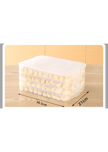 Dört Kutu ve Bir Kapaklı Çok Işlevli Saklama Kutusu (Yurt Dışından)