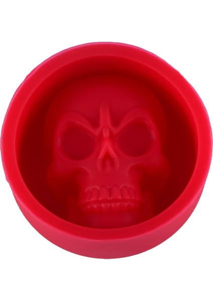 Üç Boyutlu Kafatası Silikon Muffin Cupcake Pişirme Kalıbı (Yurt Dışından)