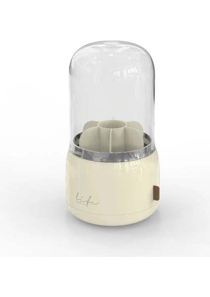 Hafif Lüks Dönen Toz Geçirmez Makyaj Fırçası Saklama Kovası (Yurt Dışından)