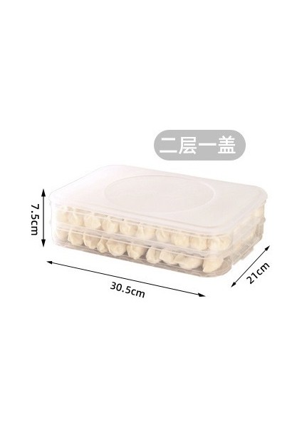 Iki Katmanlı Tek Kapaklı Çok Işlevli Taze Tutma Saklama Kutusu (Yurt Dışından) fırsatları