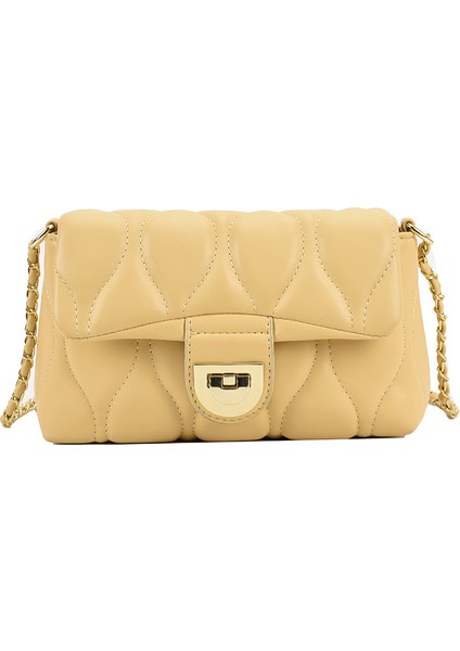 Moda Zincir Çanta Küçük Kare Çanta Omuz Messenger Çanta (Yurt Dışından)