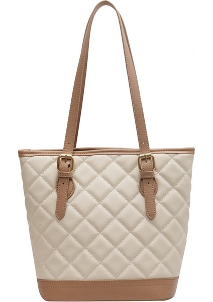 Basit Omuz Çantası Büyük Kapasiteli Kadın Çantası (Yurt Dışından)