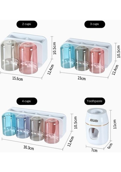 Tuvalet Ücretsiz Delme Duvara Monte Diş Fırçası Rafı (Yurt Dışından) fırsatları