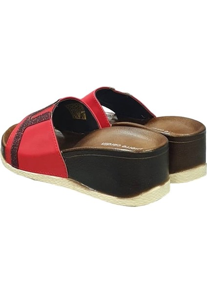 Anatomik Dolgu Topuk Günlük Bayan Terlik modelleri