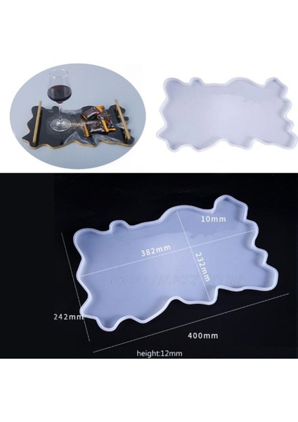 Epoksi Reçine Tepsi Kalıbı BT9199