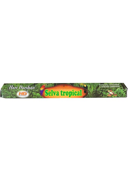 Selva Tropical Yağmur Ormanları Çubuk Tütsü - Oda Ortam Kukusu - 20 Adetlik 1 Paket