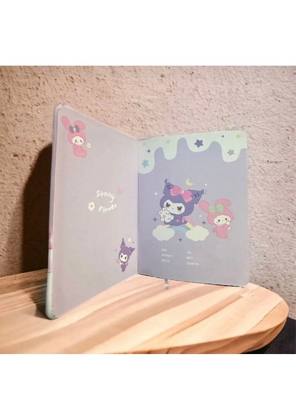 My Melodi Melody Sanrio Y2K Kawai Smile Cute Yumuşak Kapaklı 3D Kabartmalı Ajanda Günlük Not Defter Hediye modelleri