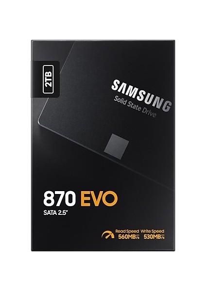 870 Evo 2TB 560-530MB Sata SSD