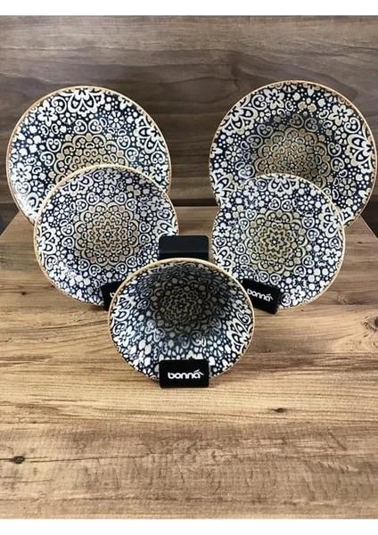 Porselen Alhambra Serisi 25 Parça Yemek Takımı