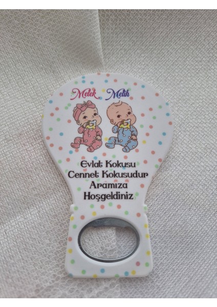 Balon Şeklinde Ikiz Açacak Bebek Hediyelik (30 Adet)