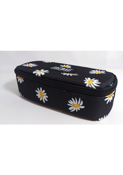 Oval XL Kalem Kutusu – Su Geçirmez Dayanıklı 600D Polyester, 70-80 Kalem Kapasiteli Büyük Dikdörtgen Tasarım