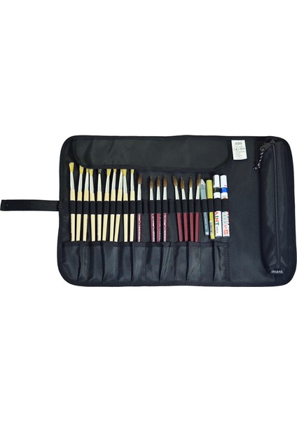 Sanatsal Rulo Fırça Kalem Çantası fırsatları