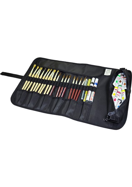 Sanatsal Rulo Fırça Kalem Çantası indirimleri