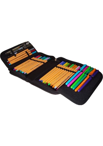 Cover -Sert Kapaklı Lastikli Kalem Kutusu fırsatları