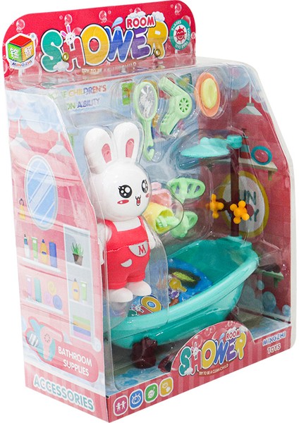 Minik Tavşan Banyoda Oyun Seti Aksesuarlı Banyo Seti fiyatları