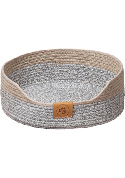 Dokuma Sepeti Taşınabilir I Pet Gri 50 cm (Yurt Dışından)