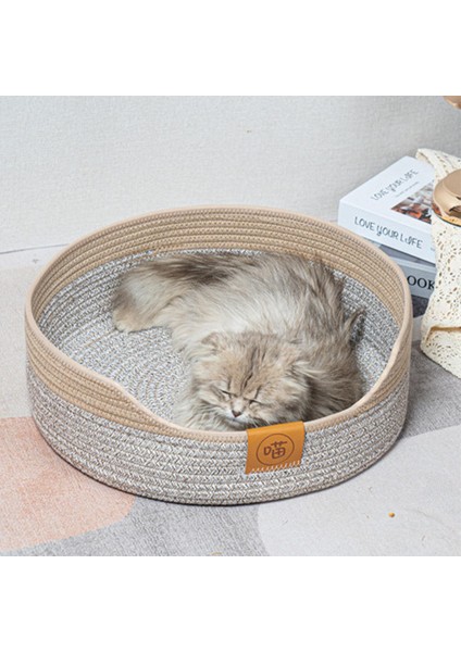 Dokuma Sepeti Taşınabilir I Pet Gri 50 cm (Yurt Dışından)