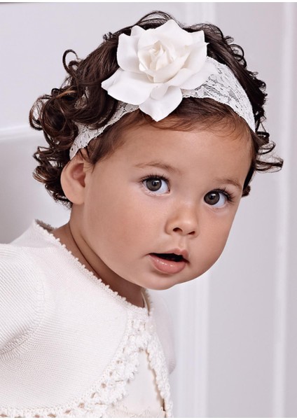 Abel&lula Kız Çocuk Ekru Saç Bandı