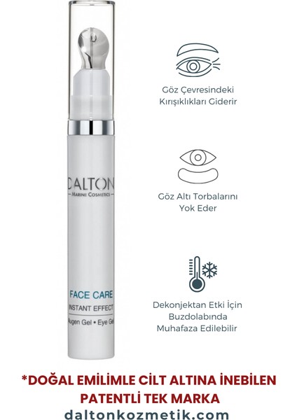 Face Care Anında Etkili Anti Aging Sıkılaştırıcı Göz Jel