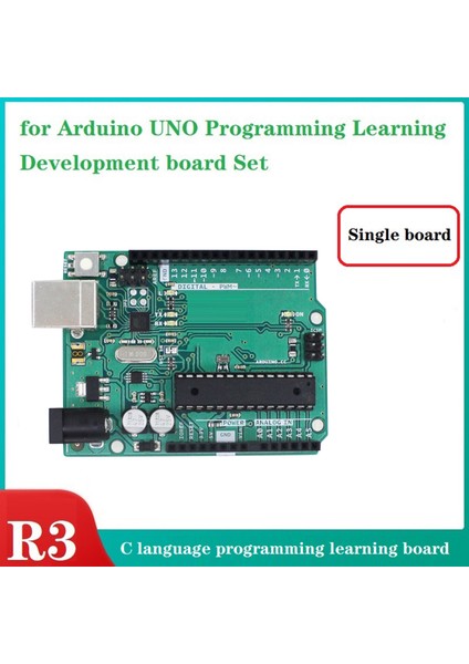 R3 Geliştirme Kurulu ATMEGA328P 32KB Mcu C Dil Programlama Öğrenme Anakart Için (Yurt Dışından)