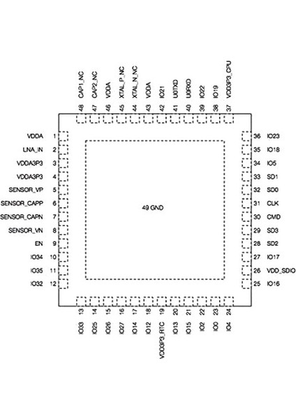 ESP32-PICO-KIT V4.1 Mini Geliştirme Kartı ESP32, Wifi Bluetooth ESP32-PICO-D4 40MHZ Kristal Usb-Uart (Yurt Dışından)