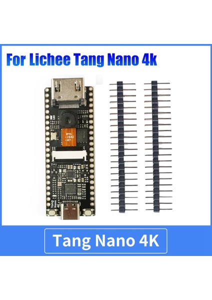 Tang Nano 4K Geliştirme Kurulu Için Kamera Gowin Minimalist Fpga -Uyumlu Kart ile (Yurt Dışından)