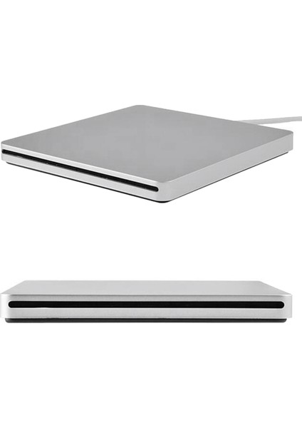 Harici DVD Sürücüsü USB 2.0 Taşınabilir CD DVD +/-Rw Sürücü DVD Yazıcısı Dizüstü Pro Air Windows 7/8/10 Gümüş (Yurt Dışından) fırsatları