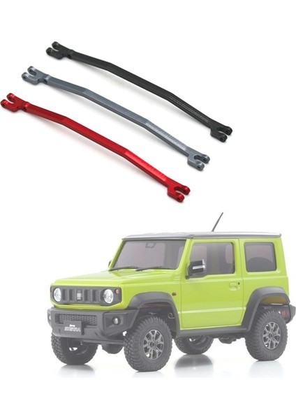 Metal Direksiyon Çubuğu Direksiyon Bağlantı Çubuğu Bağlantısı Mini-Z Mini Z 1/18 Rc Paletli Araba Yükseltme Parçaları, Kırmızı (Yurt Dışından)