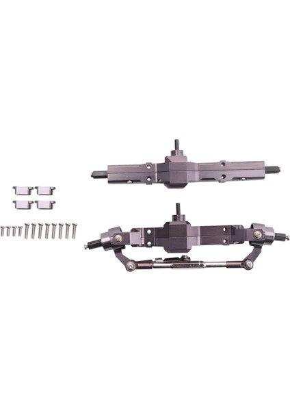 Metal Ön ve Arka Köprü Aks Şanzıman C14 C24 C34 C44 B14 B24 1/16 Rc Araba Kamyon Yükseltme Parçaları Aksesuarları (Yurt Dışından)