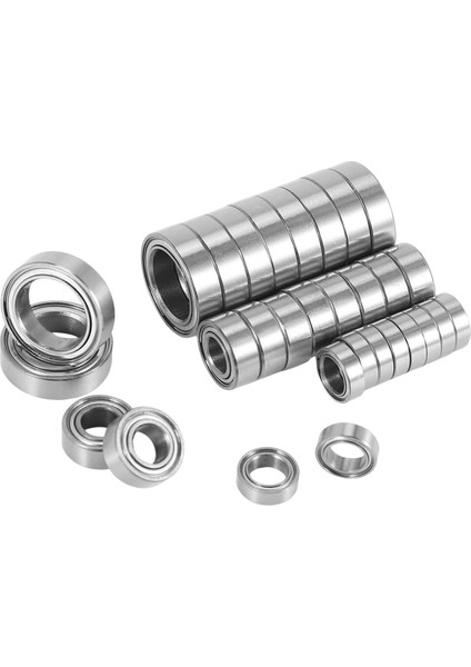 30 Adet Metal Çelik Bilyalı Rulman Seti -10 DBX10 10421-S 9102 1/10 Rc Araba Yedek Parça Aksesuarları (Yurt Dışından)