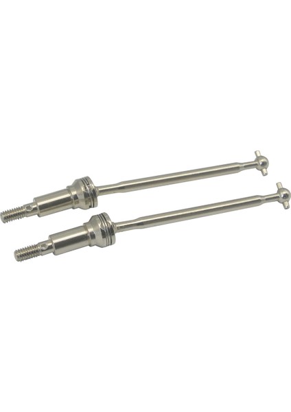 2 Adet Metal Ön Tahrik Mili Cvd QWJ01 Xinlehong Q901 Q902 Q903 9130 9136 9137 1/16 Rc Araba Yedek Parçaları (Yurt Dışından)